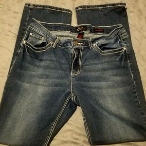 Boot cut jeans